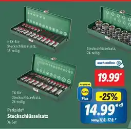 Lidl Parkside Steckschlüsselsatz Angebot