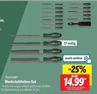 Lidl PARKSIDE Werkstattfeilen-Set Angebot