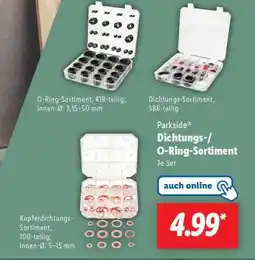 Lidl PARKSIDE Dichtungs-/O-Ring-Sortiment Angebot