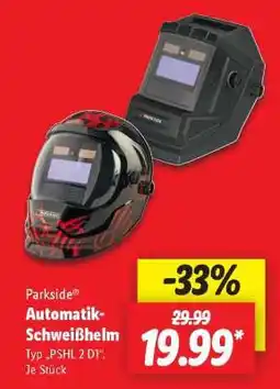 Lidl Parkside Automatik-Schweißhelm Angebot