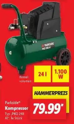 Lidl PARKSIDE Kompressor Angebot