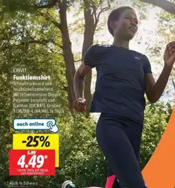 Lidl CRIVIT Funktionsshirt Angebot