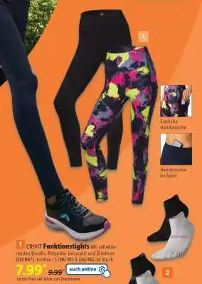Lidl CRIVIT Funktionstights Angebot