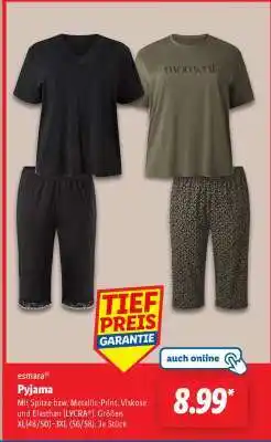 Lidl Pyjama Angebot