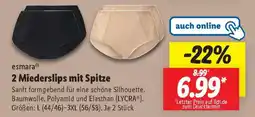 Lidl 2 Miederslips mit Spitze Angebot