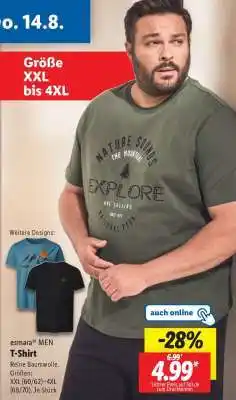 Lidl esmara MEN T-Shirt Angebot