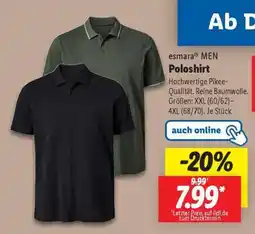Lidl esmara MEN Poloshirt Angebot