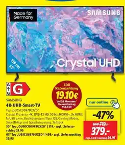 Lidl SAMSUNG 4K-UHD-Smart-TV Angebot