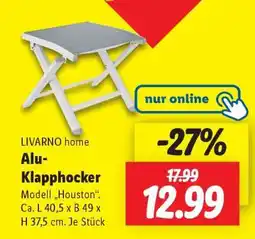 Lidl Alu-Klapphocker Angebot