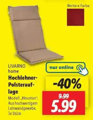 Lidl Hochlehner-Polsterauflage Angebot