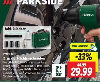 Lidl PARKSIDE Druckluft-Schlagschrauber Angebot