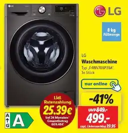 Lidl LG Waschmaschine Angebot