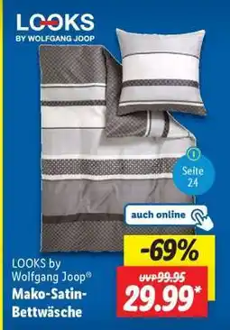 Lidl Mako-Satin-Bettwäsche Angebot