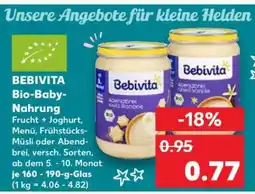 Kaufland BEBIVITA Bio-Baby-Nahrung Angebot