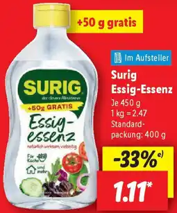 Lidl Surig Essig-Essenz Angebot