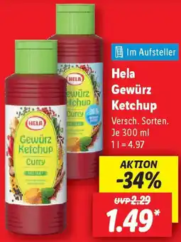 Lidl Hela Gewürz Ketchup Angebot