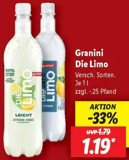 Lidl Granini Die Limo Angebot