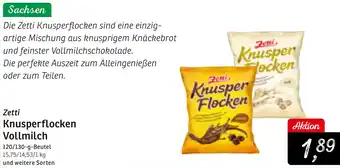 KONSUM Zetti Knusperflocken Vollmilch Angebot