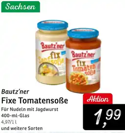 KONSUM Bautz'ner Fixe Tomatensoẞe Angebot