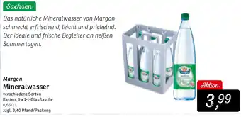 KONSUM Margon Mineralwasser Angebot