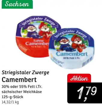 KONSUM Striegistaler Zwerge Camembert Angebot