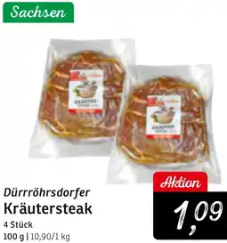 KONSUM Dürrröhrsdorfer Kräutersteak Angebot