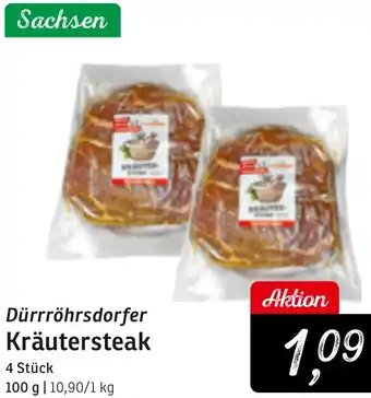 KONSUM Dürrröhrsdorfer Kräutersteak Angebot