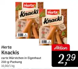 KONSUM Herta Knackis Angebot
