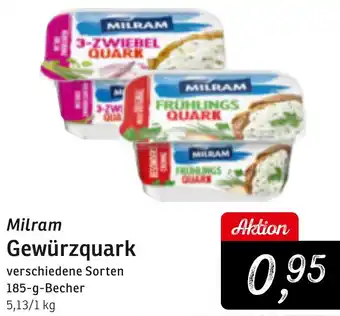 KONSUM Milram Gewürzquark Angebot