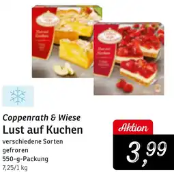 KONSUM Coppenrath & Wiese Lust auf Kuchen Angebot