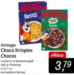 KONSUM Kelloggs Choco Krispies Chocos Angebot