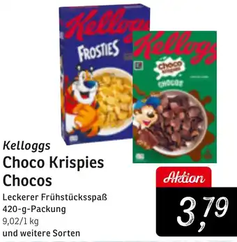 KONSUM Kelloggs Choco Krispies Chocos Angebot