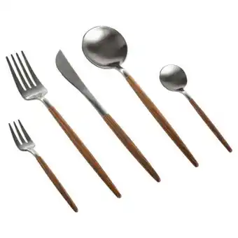 XXXLutz Novel Besteck-Set Wood 30 tlg Angebot