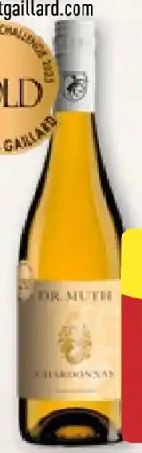 Aldi Nord Weingut Dr. Muth Chardonnay Rheinhessen Angebot
