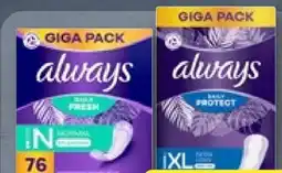 Aldi Nord Always Slipeinlagen Gigapack Angebot