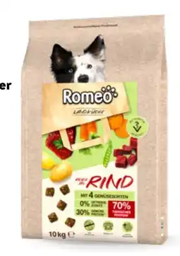 Aldi Nord Romeo Hunde-Trockenfutter Landküche Rind Angebot
