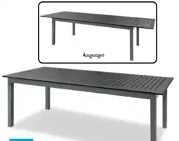 Aldi Nord Aluminium Ausziehtisch Angebot