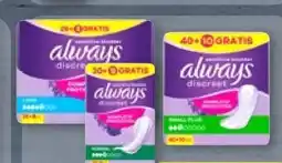 Aldi Nord Always Discreet Inkontinenzeinlagen Angebot