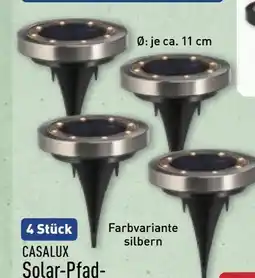 Aldi Nord Casalux Solar-Pfad-Scheibenleuchten Angebot