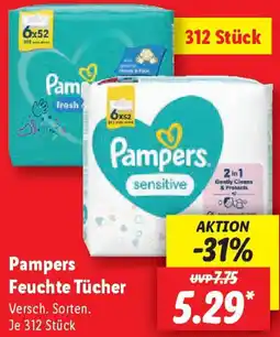 Lidl Pampers Feuchte Tücher Angebot