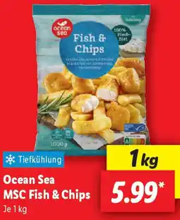 Lidl Ocean Sea MSC Fish & Chips Angebot
