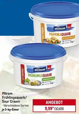 METRO Milram Frühlingsquark/ Sour Cream Angebot