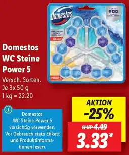 Lidl Domestos WC Steine Power 5 Angebot