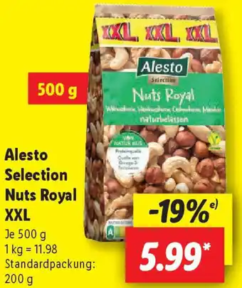 Lidl Alesto Selection Nuts Royal XXL Angebot