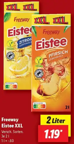Lidl Freeway Eistee XXL Angebot