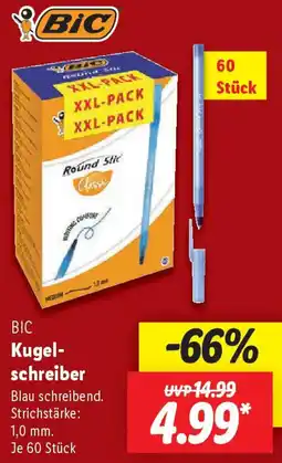Lidl BIC Kugelschreiber Angebot