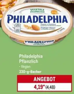 METRO Philadelphia Pflanzlich Angebot