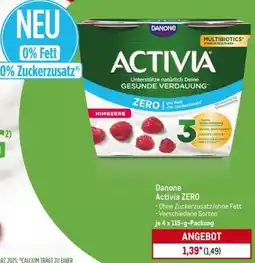 METRO Danone Activia ZERO Angebot