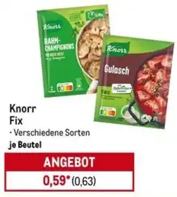 METRO Knorr Fix Angebot