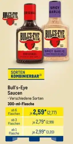 METRO Bull's-Eye Saucen Angebot